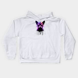 Chihuahua Stencil Spray Paint Art Kids Hoodie